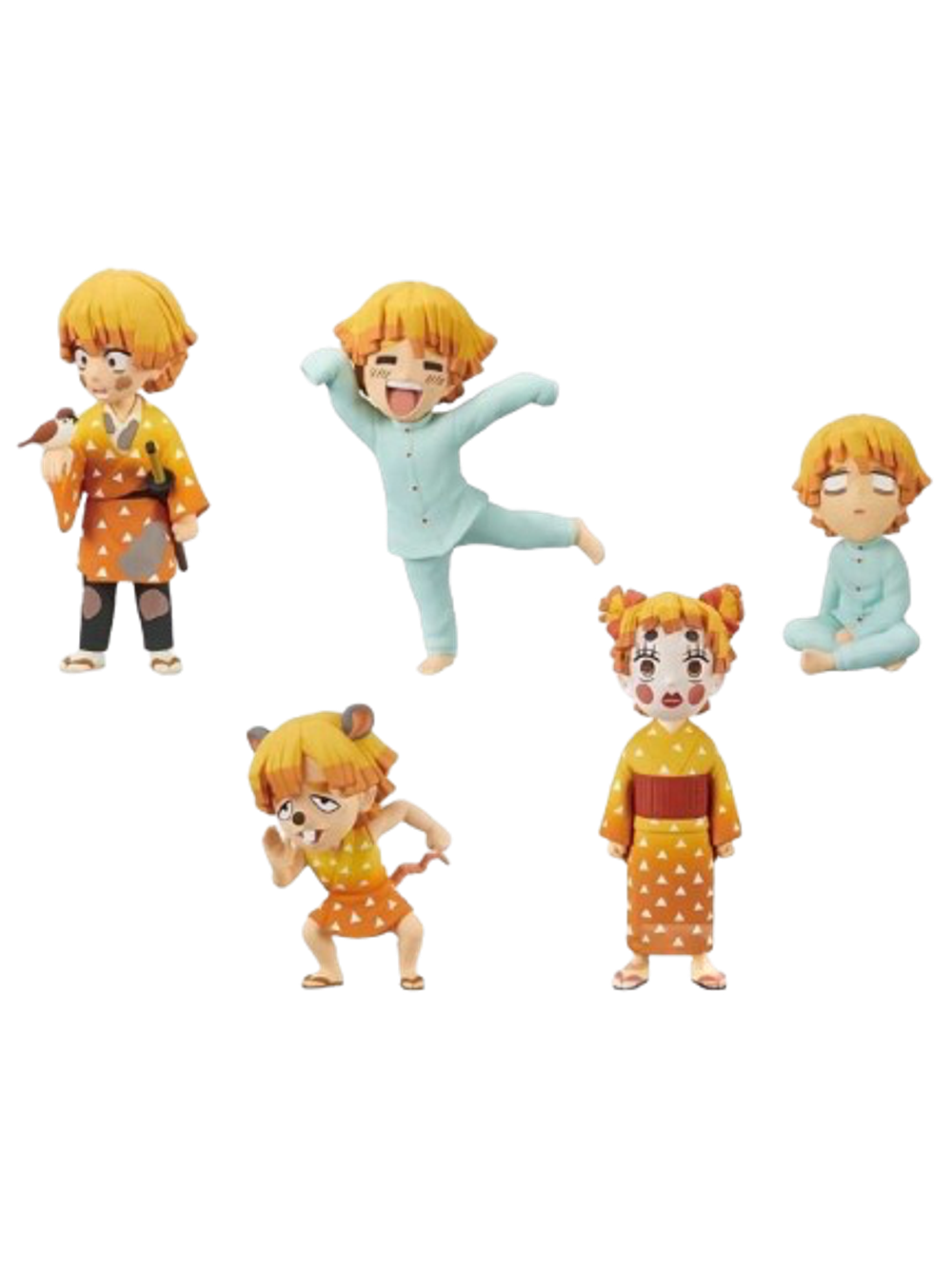 Рандомная Фигурка Banpresto Kimetsu no Yaiba WCF Zenitsu