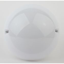 Светильник ЭРА НБП 06-60-102 с фото-шумовым датчиком Сириус IP54 E27 max 60Вт D220 круглый белый акустический | Светильники ЖКХ IP54