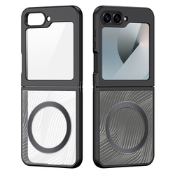 Чехол с MagSafe от Dux Ducis для Samsung Flip6, Flip7 FE (W25), серия Aimo Mag Series Case