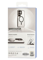 Накладка для Samsung Galaxy S26 Ultra Keephone Shockstar MagSnap черно-прозрачный