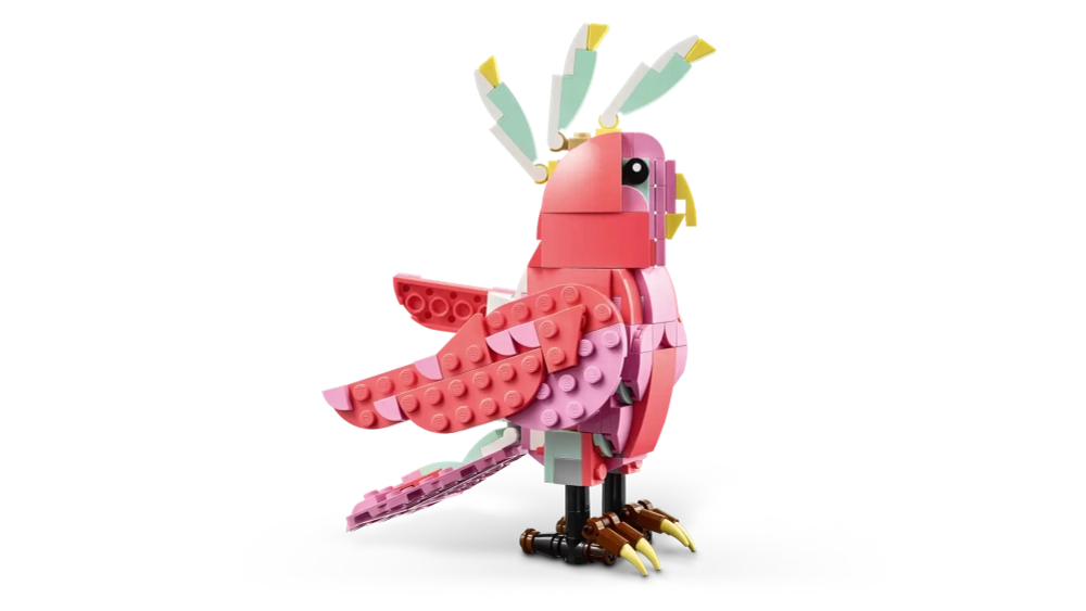 Конструктор LEGO Creator 31170 Дикие животные: Розовый фламинго, 3в1