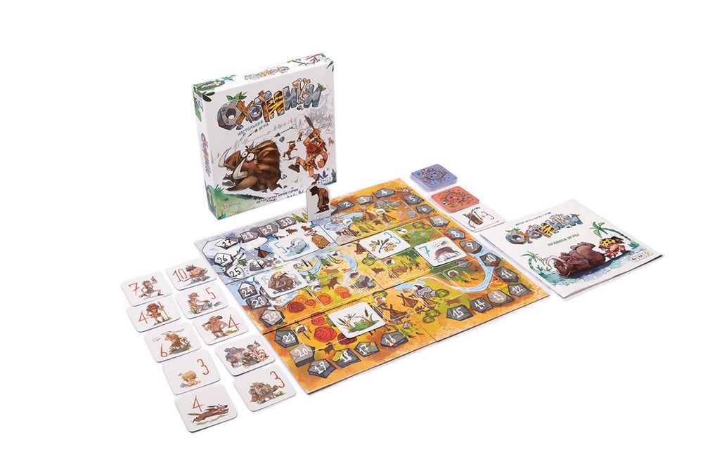 Игра настольная Охотники, Эврикус BG-12035