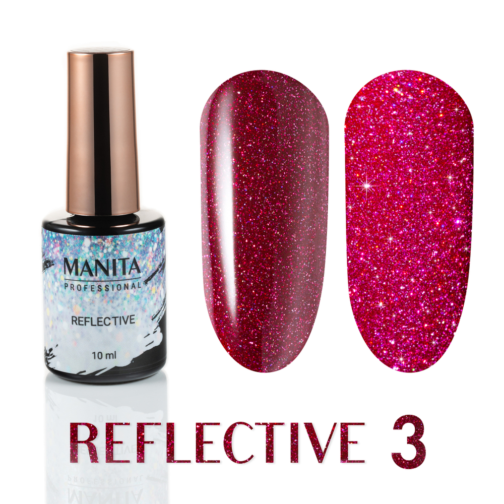 Manita Reflective Гель-лак светоотражающий №03,  10мл