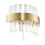Citilux Рианна CL337313 LED Бра хрустальное с выключателем Бронза