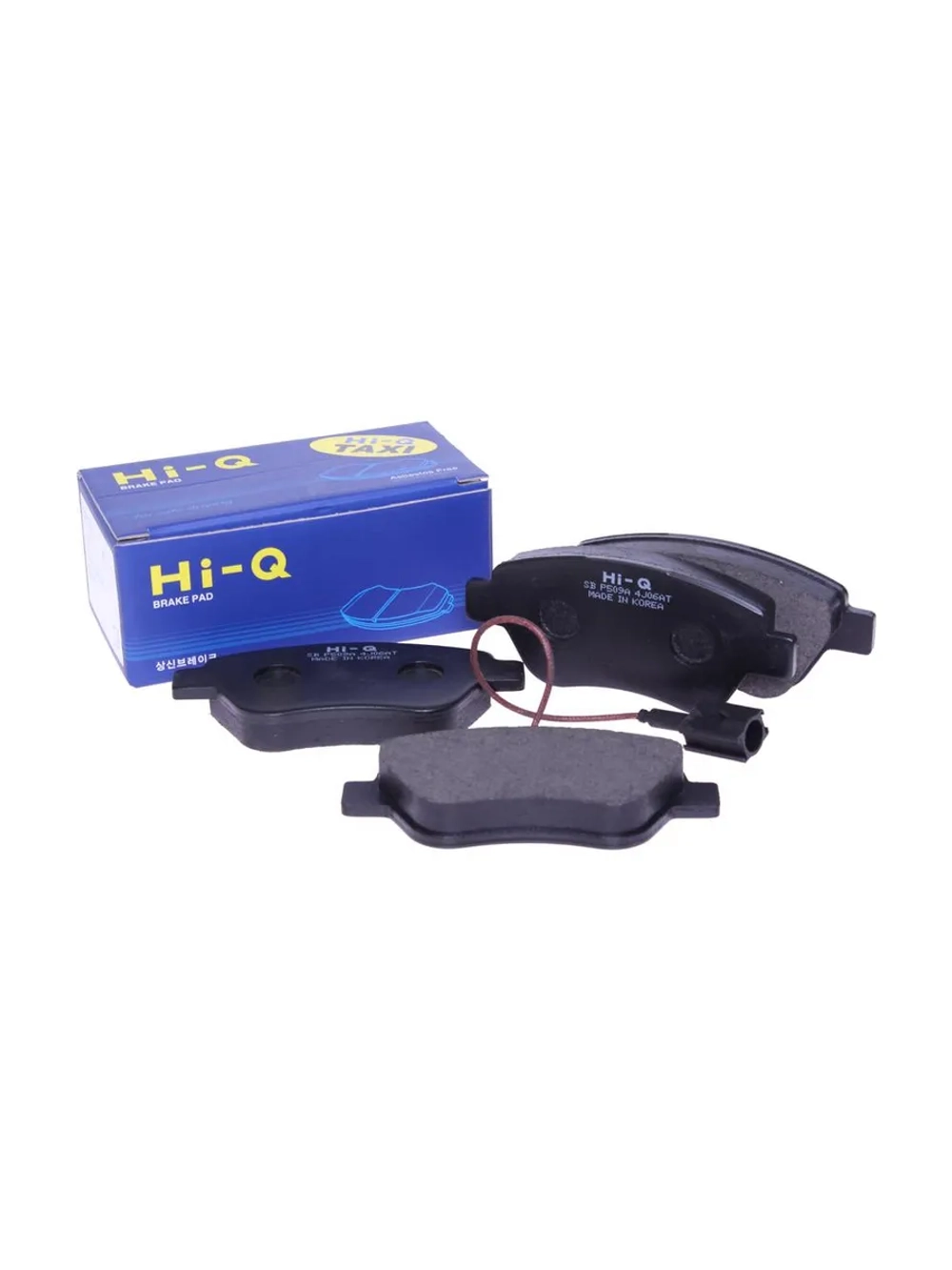 Колодки тормозные OPEL Corsa D (06-) FIAT Albea (03-),Grande Punto (05-) передние (4шт.) SANGSIN