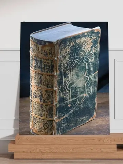 Картина "Старинная книга", на стену 50х70см 1шт.