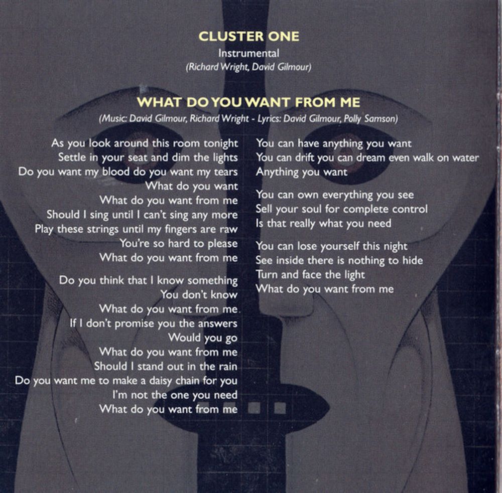 Pink Floyd. The Division Bell (CD)