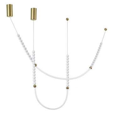 Подвесной светильник 24W 3500К 6639/24CL античная бронза Monella Odeon Light