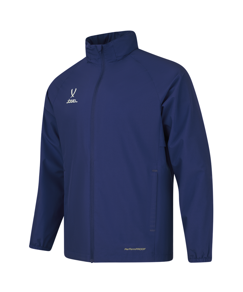 Куртка ветрозащитная JÖGEL PREMIER PerFormPROOF FZ Rain Jacket, темно-синий