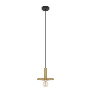 Подвесной светильник 1*E27 900731 черный/матовая латунь ESCANDELL Eglo