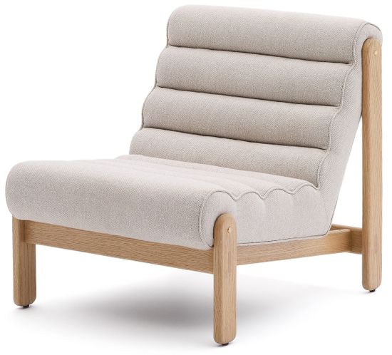 Кресло Magira из дуба с натуральной отделкой Испания La Forma цвет бежевый
