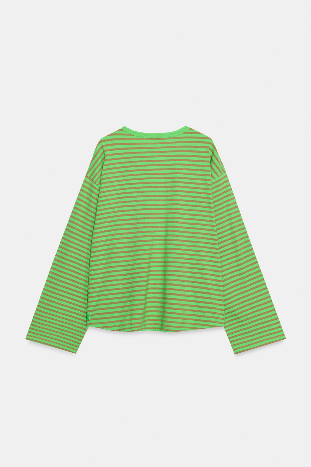 ФУТБОЛКА В ПОЛОСКУ С ДЛИННЫМИ РУКАВАМИ — ZARA
