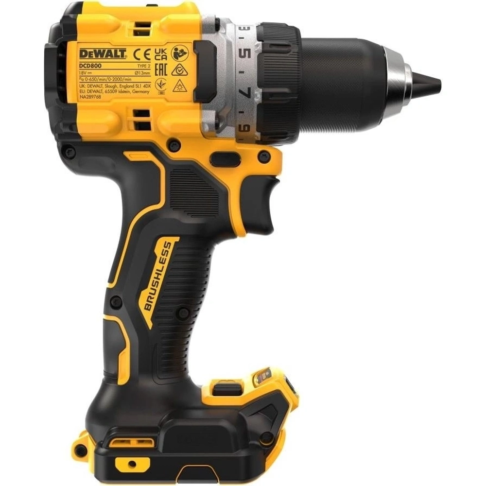 Дрель-шуруповерт DeWalt DCD800E1T-QW