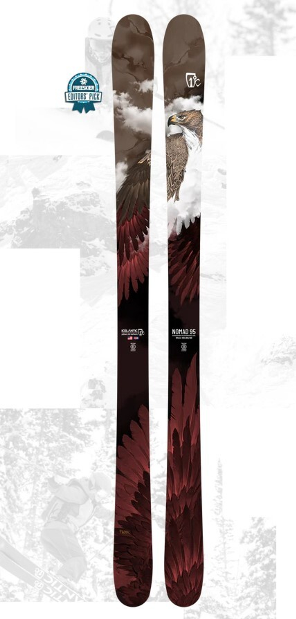 Лыжи Nomad 95