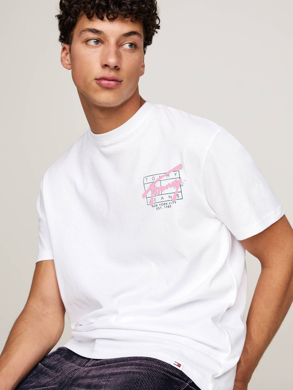 Футболка Tommy Jeans - белый(DM0DM20594)