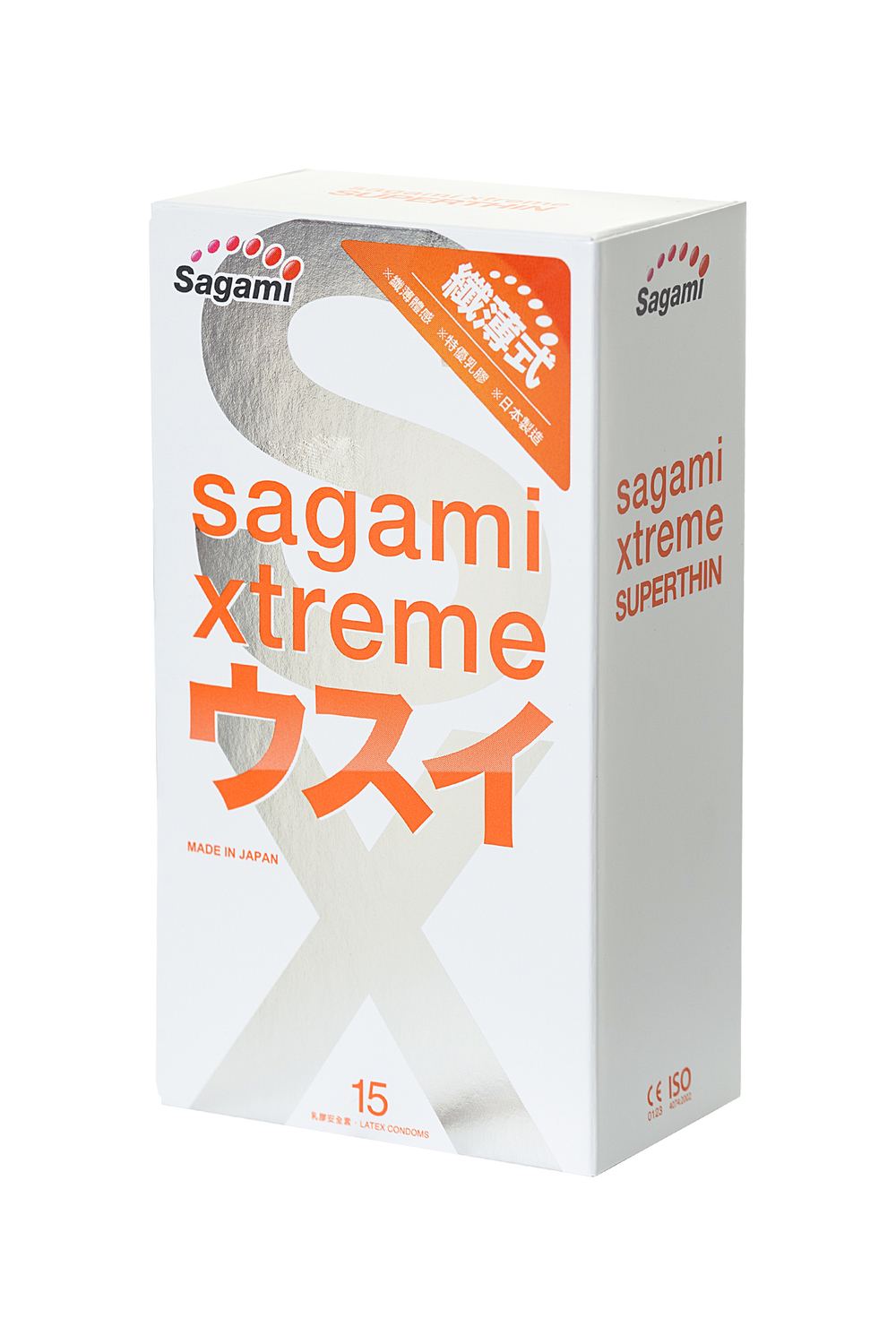 Ультратонкие презервативы Sagami Xtreme, 15 шт
