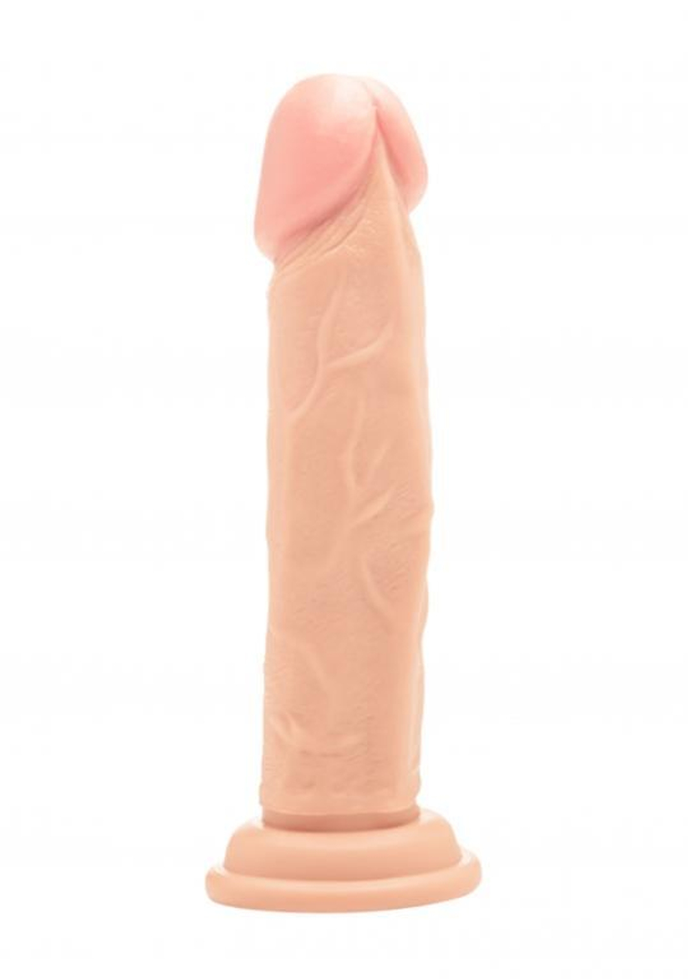 Телесный фаллоимитатор Realistic Cock 8 - 20 см. (Цвет: телесный)