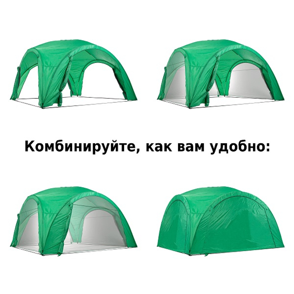 Палатка-шатер Green Glade 1264 4х4х2,65/2м полиэстер