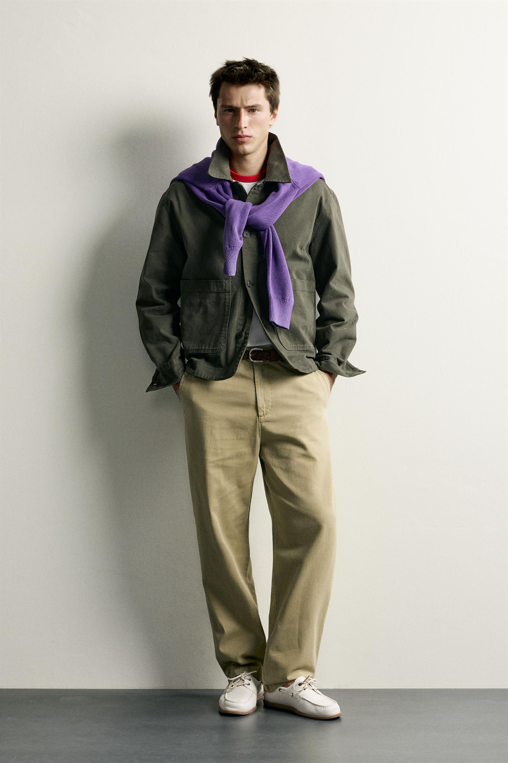 БРЮКИ ЧИНОС STRAIGHT FIT — ZARA · 1063/442