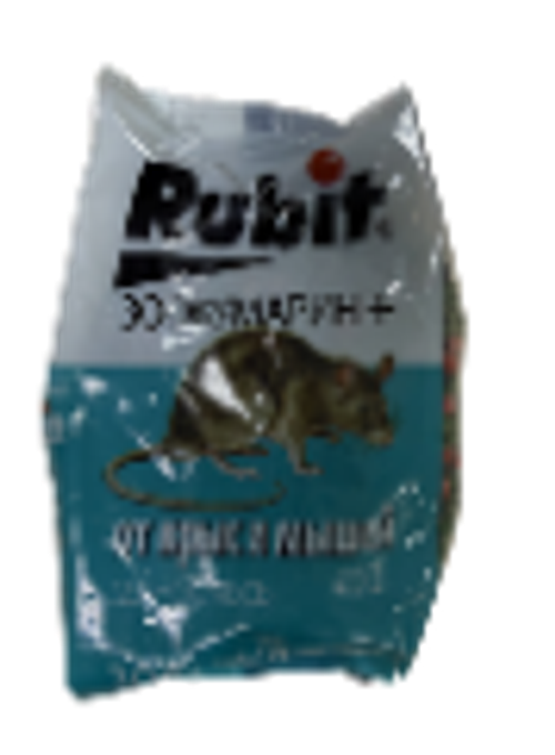 Отрава от крыс и мышей зеносмесь Зоокумарин + 400 г. Rubit