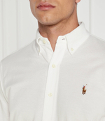 Рубашка KNIT OXFORD POLO RALPH LAUREN - белый(710932545)
