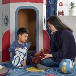 Мягкая игрушка IKEA AFTONSPARV (АФТОНСПАРВ), Медведь космонавт, 28 см