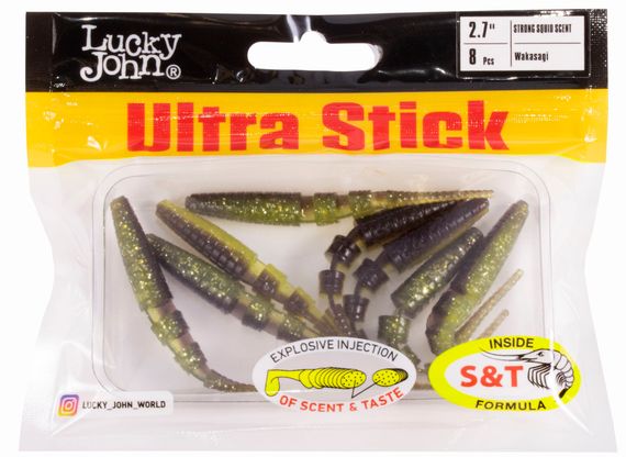 Слаги съедобные LJ Pro Series ULTRA STICK 2,7in (6,8 см), цв. T36, 8 шт.