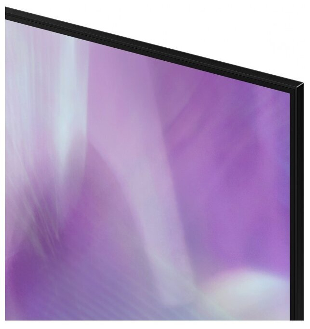 ТВ Samsung 43" QE43Q60AAUXCE QLED, Ultra HD 4K, черный