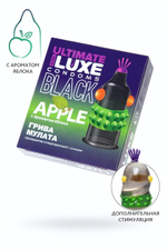 Презервативы Luxe Грива Мулата Яблоко черный