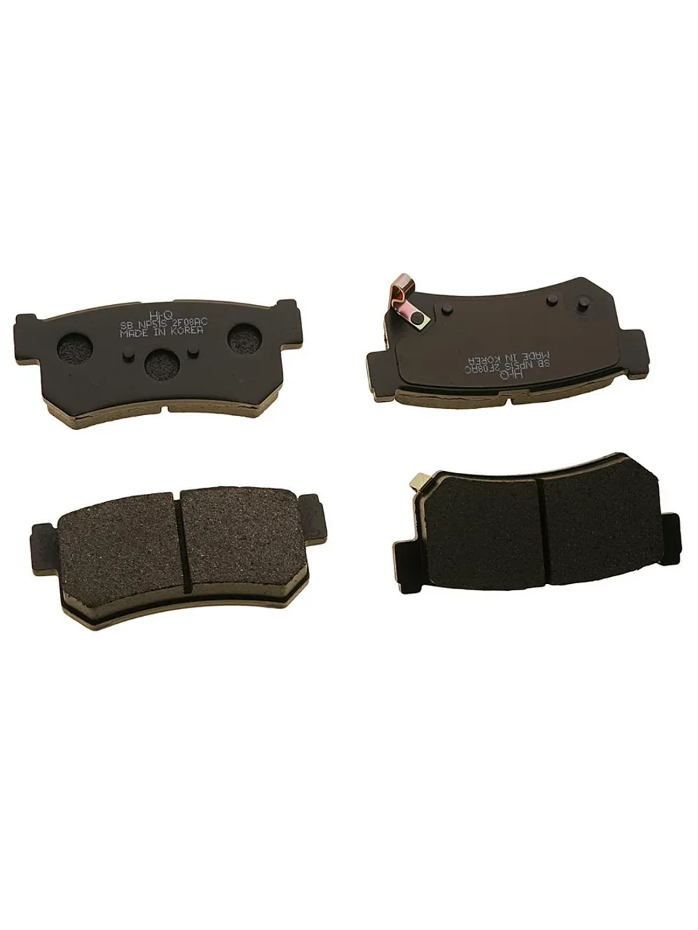 Колодки тормозные SSANGYONG Actyon (06-),Kyron (05-),Rexton (06-) (5-LINK) задние (4шт.) SANGSIN
