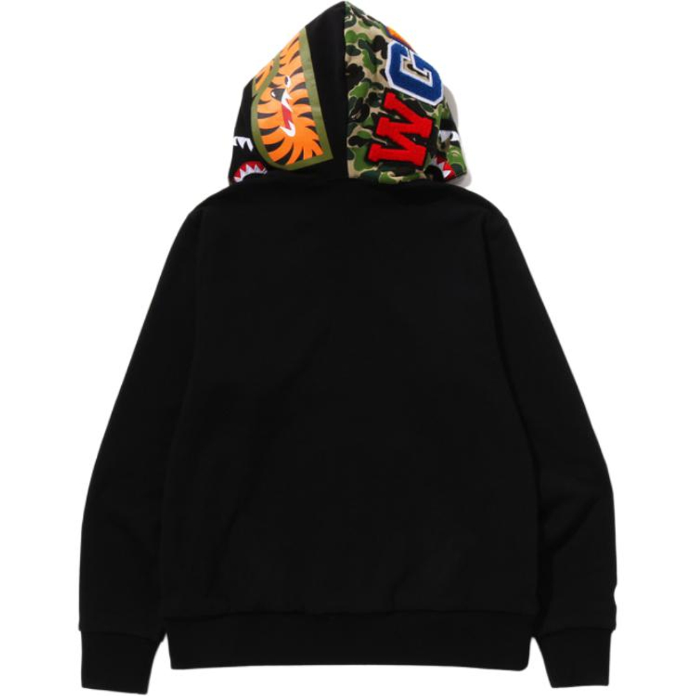 A Bathing Ape Bathing Ape Sweatshirts Moderate No Fleece Lined Zip Closure 0zxswmx08151p черный зеленый