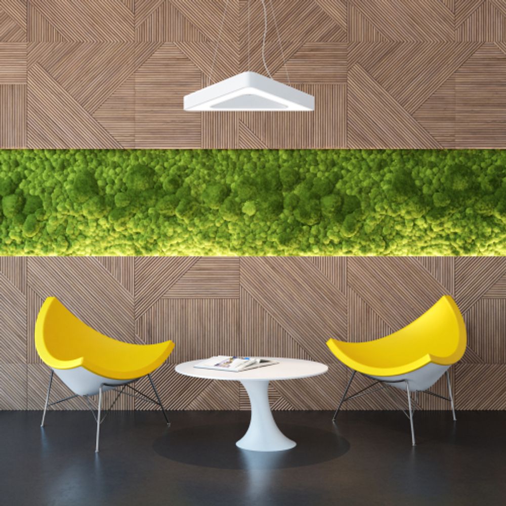 Светильник LED ЭРА Geometria SPO-151-W-40K-030 Delta 30Вт 4000К 3000Лм IP40 600*600*80 белый подвесной | Декоративные светильники Geometria