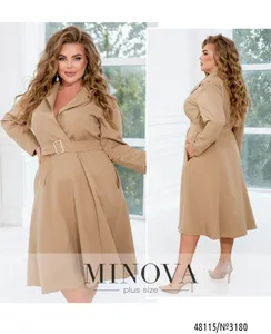 Платье 3180-бежевый Minova