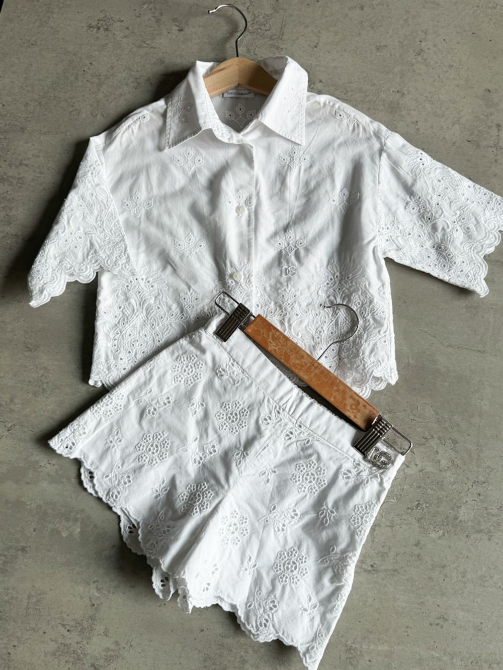 Хлопковый костюм Dolce & Gabbana, 110