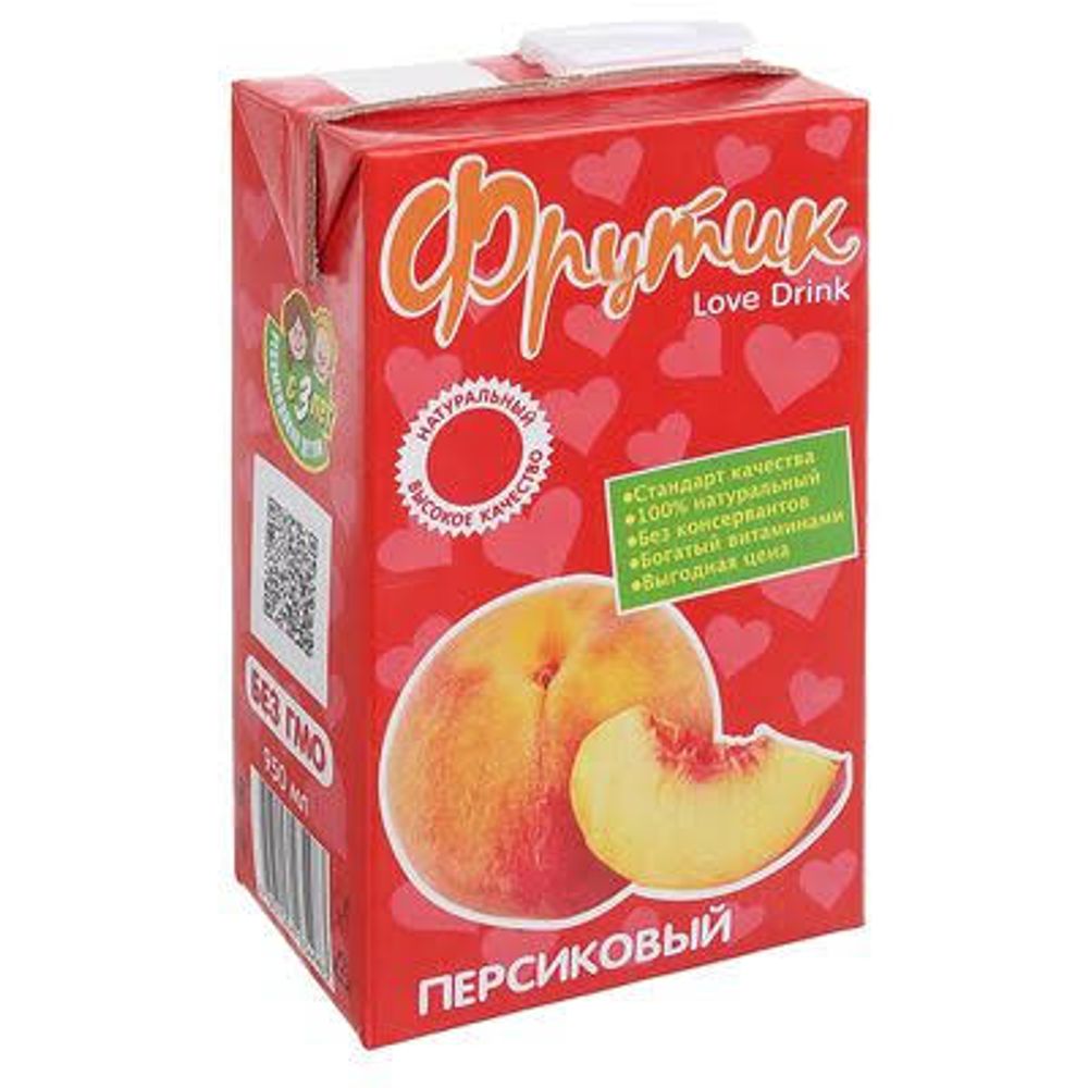 Напиток персиковый Фрутик 0,95 л
