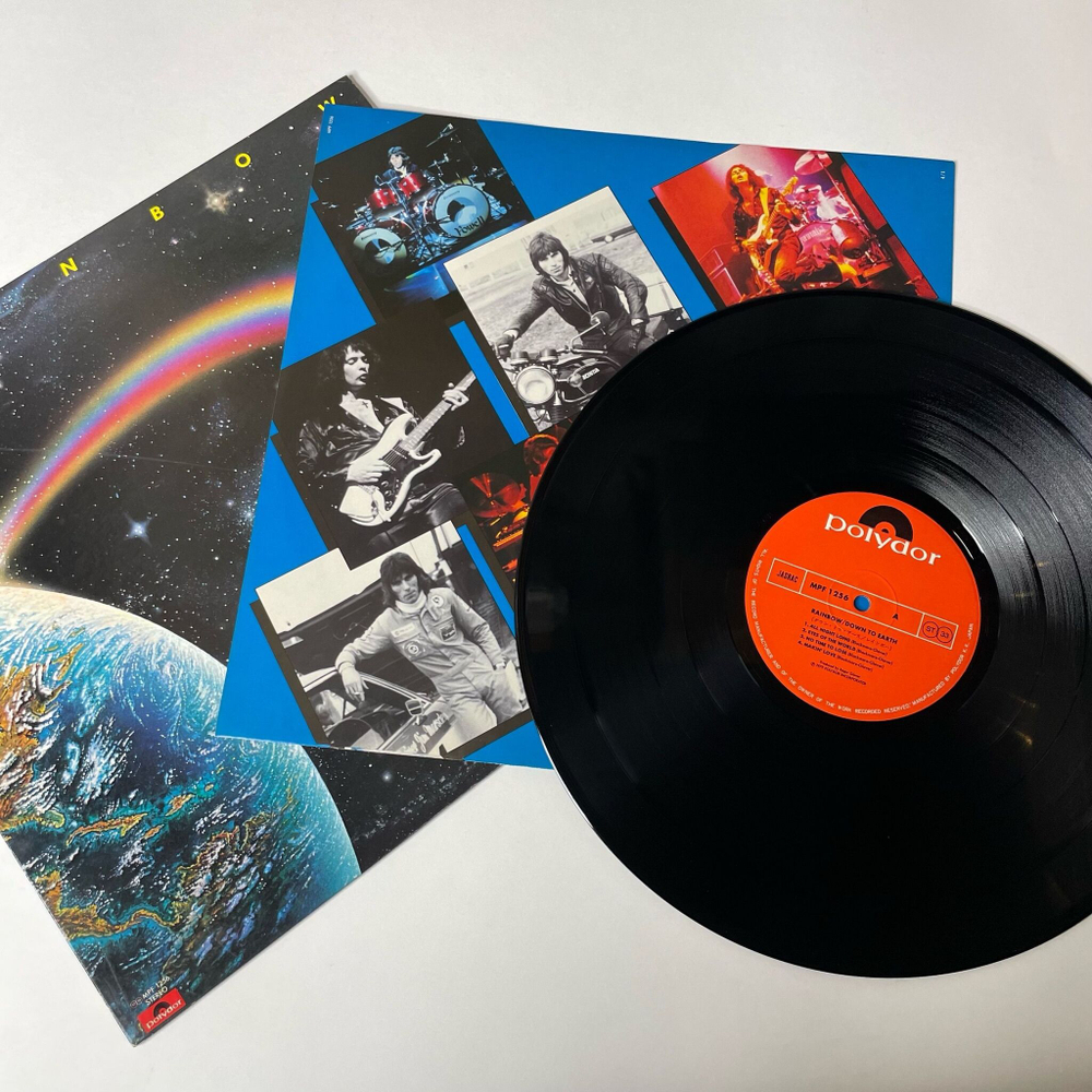 Винтажная виниловая пластинка LP Rainbow Down To Earth (Japan 1979) (No Obi) Danger Zone