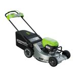 Газонокосилка аккумуляторная Greenworks LM221S Арт. 2519407U2G, OPTIMUSTM, 82V, 56см, самоходная, бесщеточная, с 2хАКБ 8Ач и ЗУ для 2-х аккумуляторов