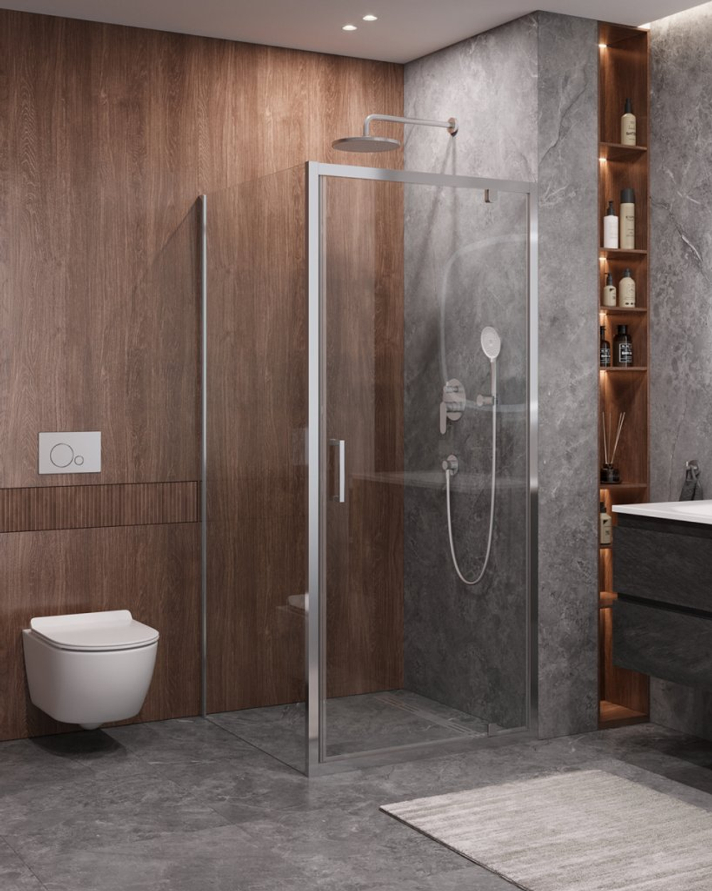 Душевой уголок Cezares MOLVENO 90x90 см MOLVENO-A-1-90-C-Cr-IV