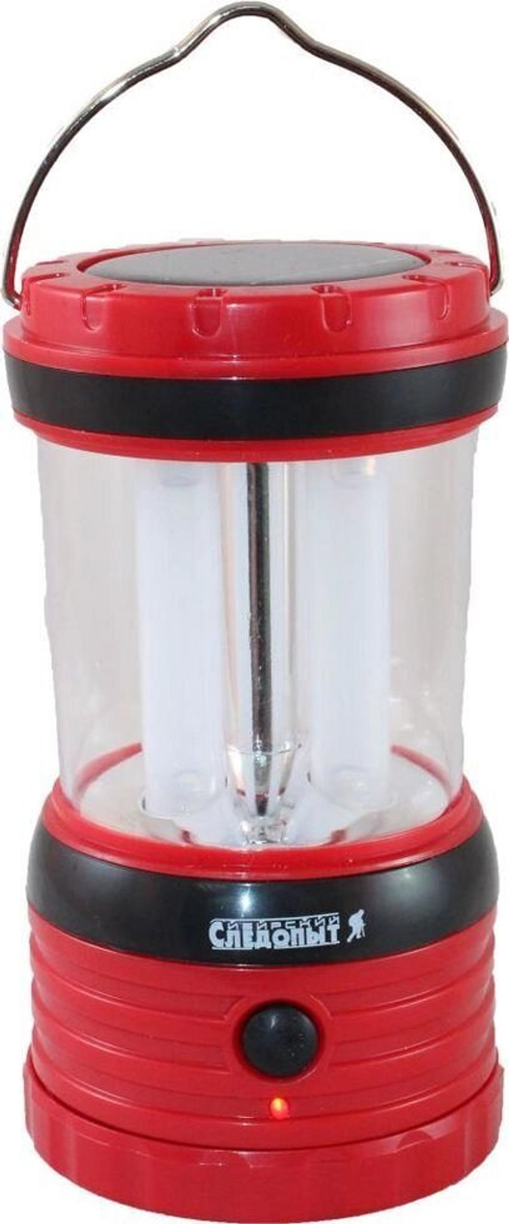 Фонарь кемпинговый "Сибирский следопыт-Неон", 4L, солн. бат., аккум. 220В, 3хАА, USB