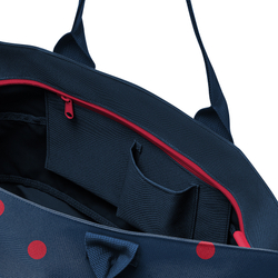 Сумка shopper e1 mixed dots red