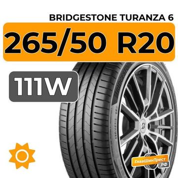 Bridgestone Turanza 6 265/50 R20 111W XL