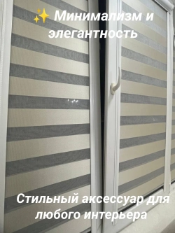 Рулонные шторы День-Ночь 55х120 см