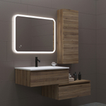 Зеркало MIXLINE "Колорит" ЭКОНОМ 600*800 (ШВ) сенсор выкл,светодиод подсв,универс.крепеж,без короба