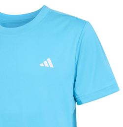 Футболка для мальчика теннисная Adidas Boys Club Tennis - signal cyan