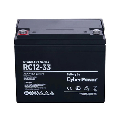 Аккумуляторная батарея CyberPower RC 12-33 (12В, 33Ач)