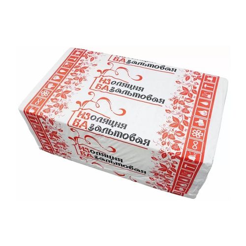 Утеплитель ИЗБА Фасад ВС-120 кг/м³ (1000х600х100 мм) 3 шт
