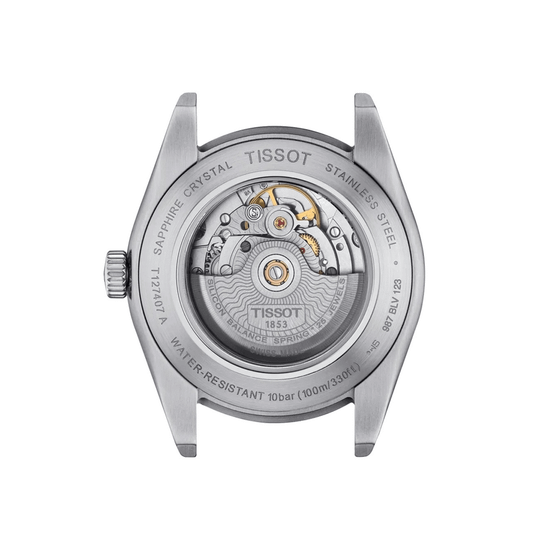 Tissot T127.407.11.041.00 мужские часы на браслете с автоматическим механизмомTissot Gentleman