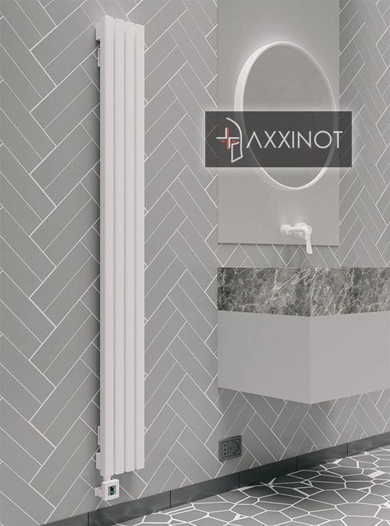 Axxinot Fortalla VE 1000 - вертикальный электрический трубчатый радиатор высотой 1000 мм
