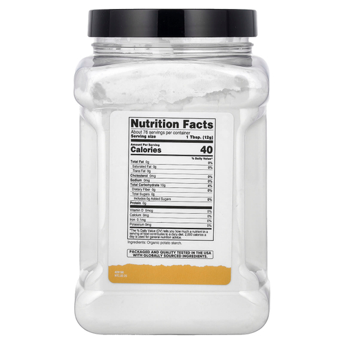 Nutricost, Pantry, органический картофельный крахмал, 907 г (32,4 унции)