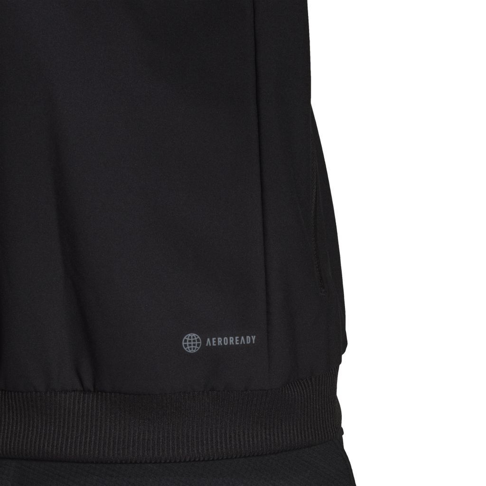 Женская Кофта теннисная Adidas W Woven Jacket - black/white